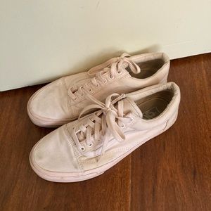 Pink/Salmon Vans Old Skool Size 9.5